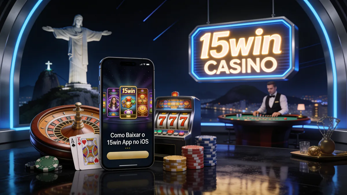 Como Baixar o 15win App no iOS para jogadores no Brasil